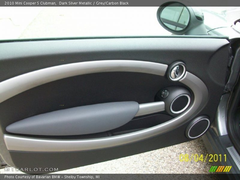 Dark Silver Metallic / Grey/Carbon Black 2010 Mini Cooper S Clubman