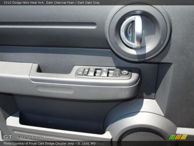 Dark Charcoal Pearl / Dark Slate Gray 2010 Dodge Nitro Heat 4x4