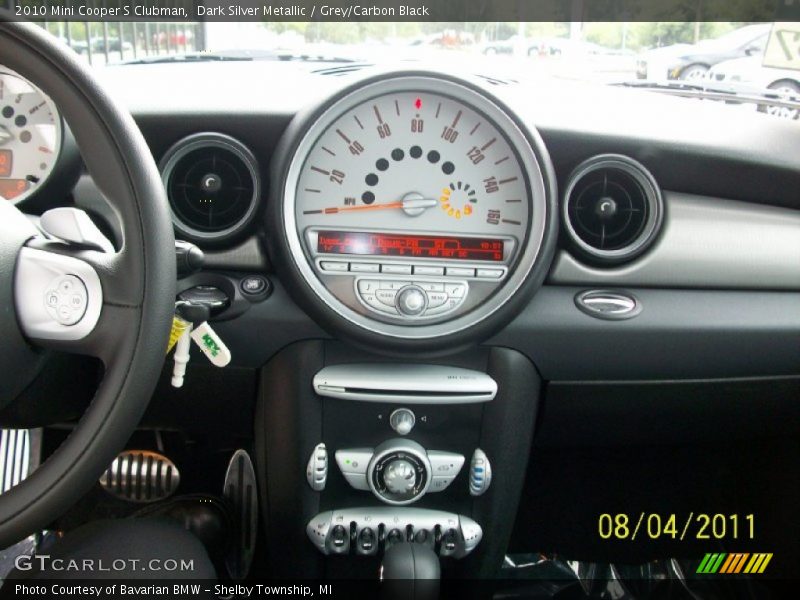 Dark Silver Metallic / Grey/Carbon Black 2010 Mini Cooper S Clubman