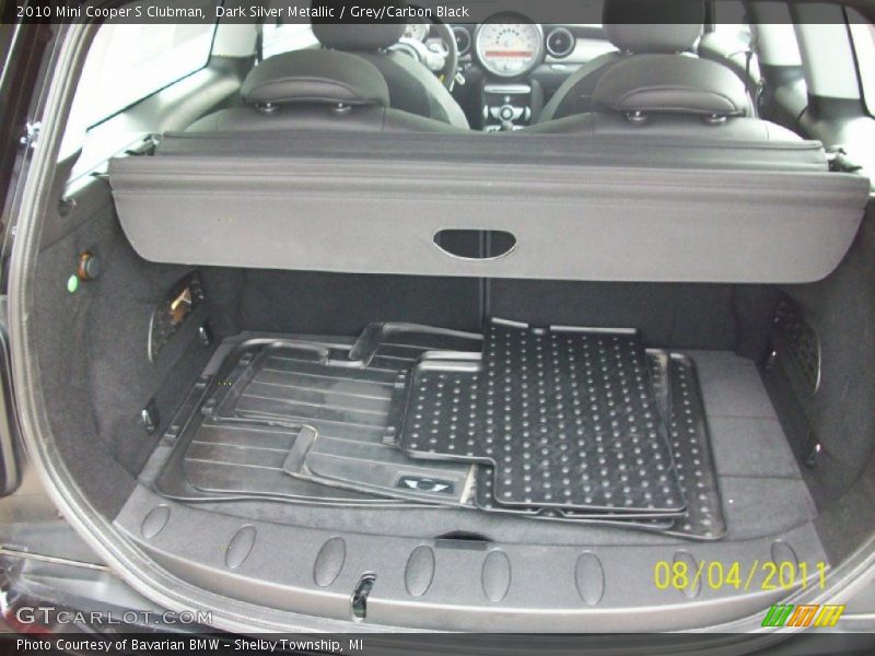 Dark Silver Metallic / Grey/Carbon Black 2010 Mini Cooper S Clubman