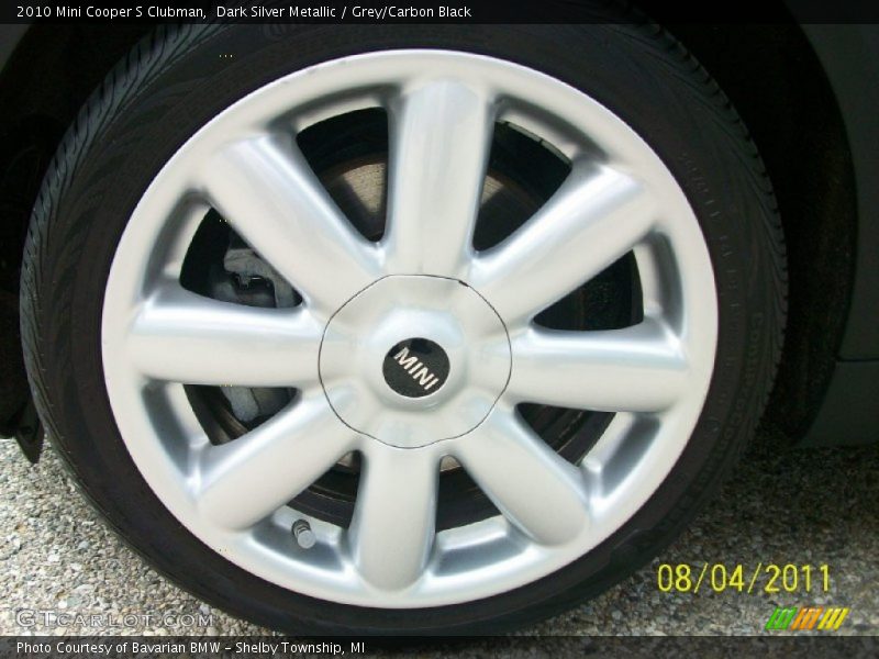 Dark Silver Metallic / Grey/Carbon Black 2010 Mini Cooper S Clubman