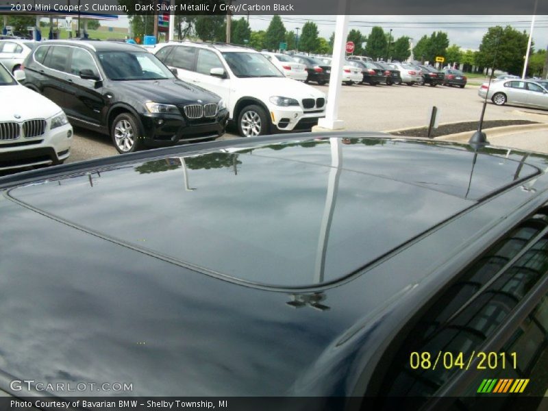 Dark Silver Metallic / Grey/Carbon Black 2010 Mini Cooper S Clubman
