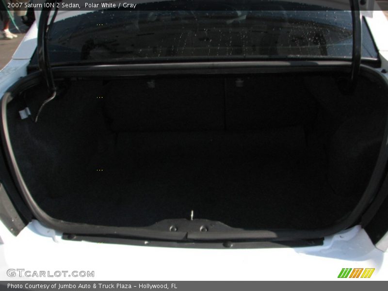 Polar White / Gray 2007 Saturn ION 2 Sedan