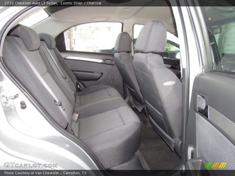 Cosmic Silver / Charcoal 2010 Chevrolet Aveo LT Sedan