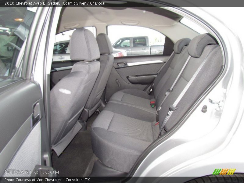 Cosmic Silver / Charcoal 2010 Chevrolet Aveo LT Sedan