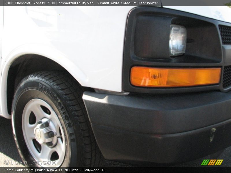 Summit White / Medium Dark Pewter 2006 Chevrolet Express 1500 Commercial Utility Van