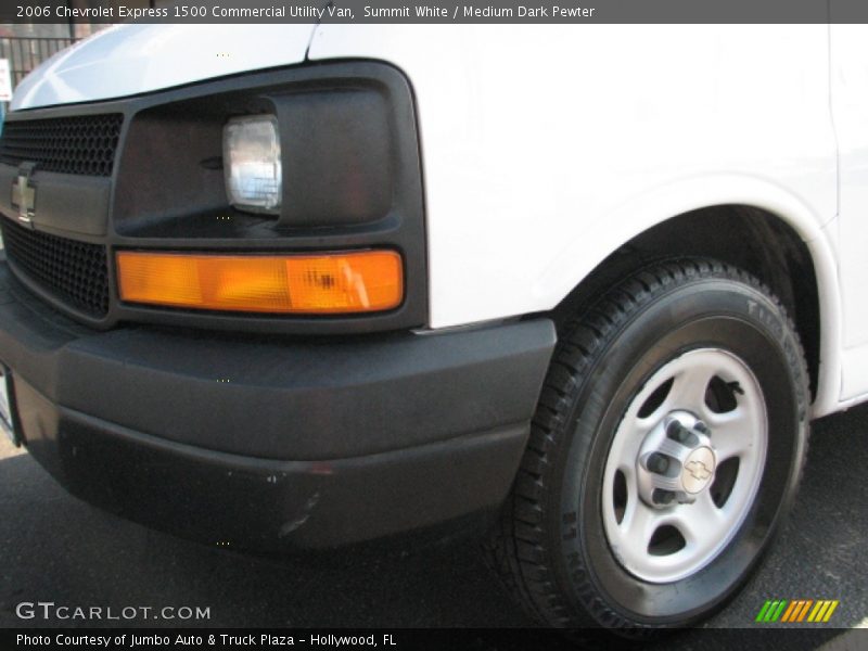 Summit White / Medium Dark Pewter 2006 Chevrolet Express 1500 Commercial Utility Van