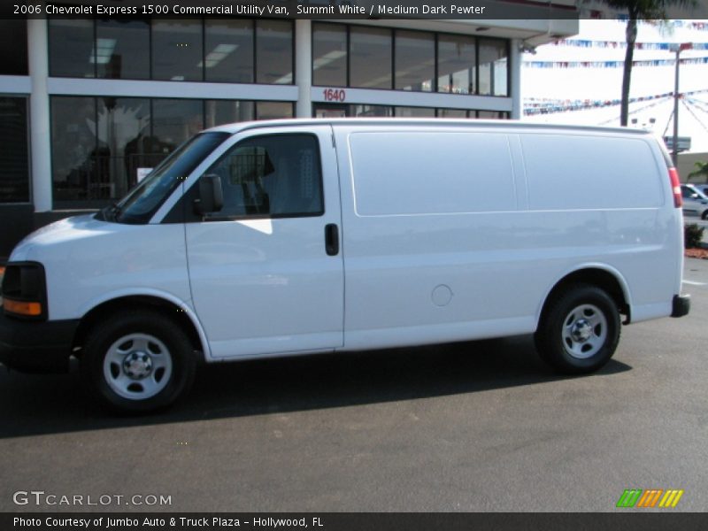 Summit White / Medium Dark Pewter 2006 Chevrolet Express 1500 Commercial Utility Van