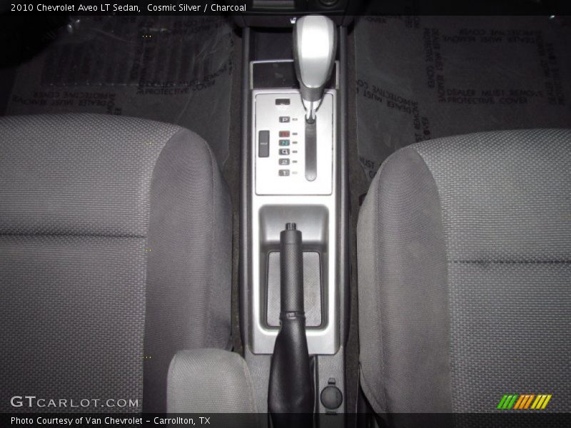 Cosmic Silver / Charcoal 2010 Chevrolet Aveo LT Sedan