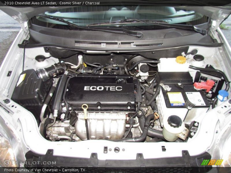 Cosmic Silver / Charcoal 2010 Chevrolet Aveo LT Sedan