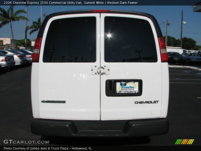 Summit White / Medium Dark Pewter 2006 Chevrolet Express 1500 Commercial Utility Van