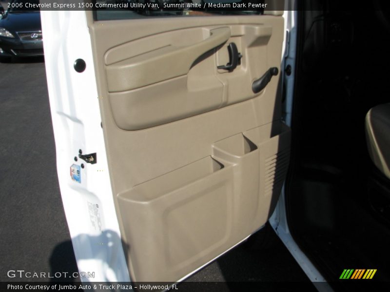 Summit White / Medium Dark Pewter 2006 Chevrolet Express 1500 Commercial Utility Van