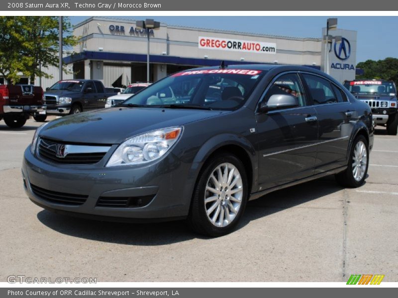 Techno Gray / Morocco Brown 2008 Saturn Aura XR