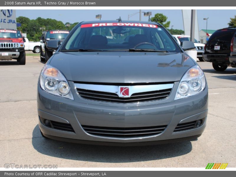 Techno Gray / Morocco Brown 2008 Saturn Aura XR