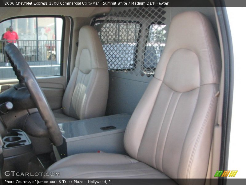 Summit White / Medium Dark Pewter 2006 Chevrolet Express 1500 Commercial Utility Van