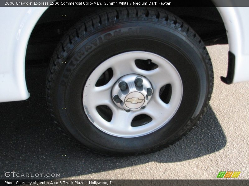 Summit White / Medium Dark Pewter 2006 Chevrolet Express 1500 Commercial Utility Van