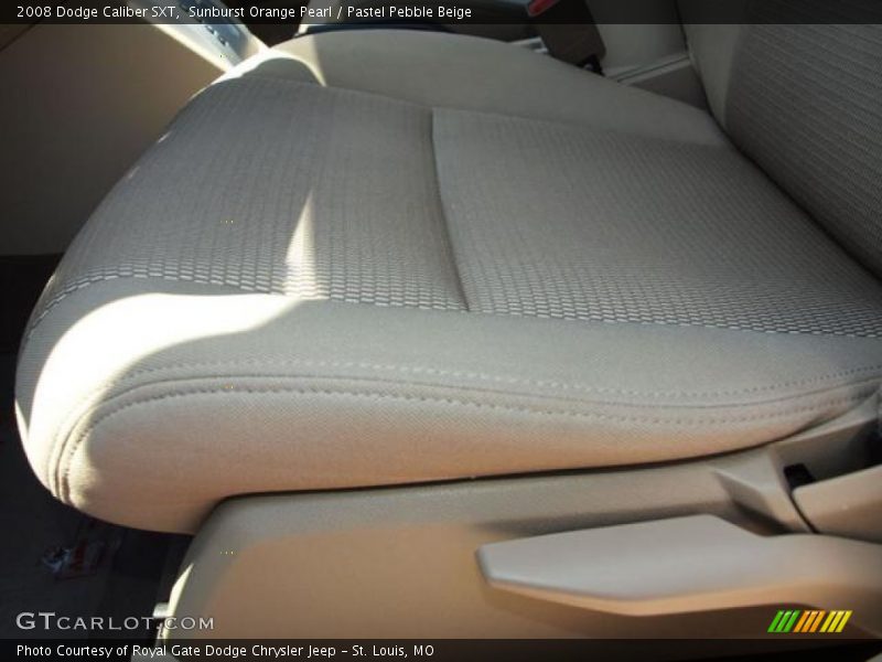 Sunburst Orange Pearl / Pastel Pebble Beige 2008 Dodge Caliber SXT