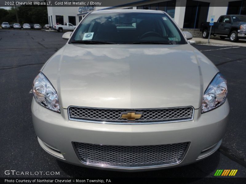 Gold Mist Metallic / Ebony 2012 Chevrolet Impala LT