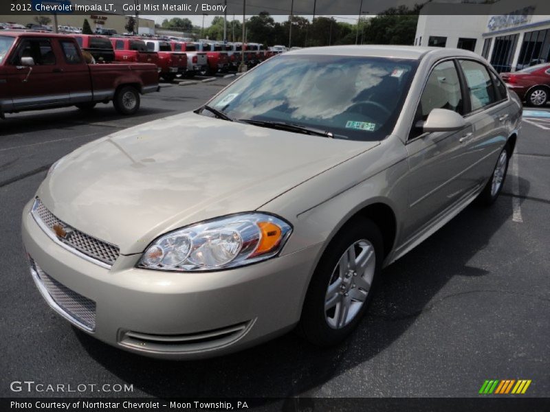 Front 3/4 View of 2012 Impala LT