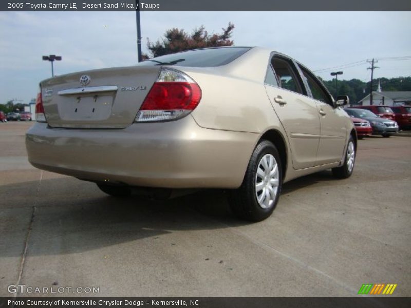 Desert Sand Mica / Taupe 2005 Toyota Camry LE