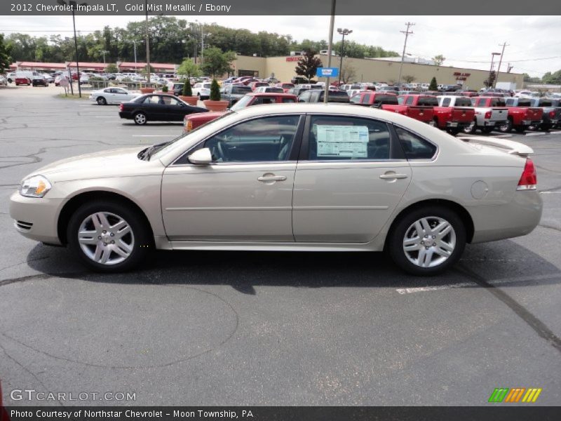  2012 Impala LT Gold Mist Metallic