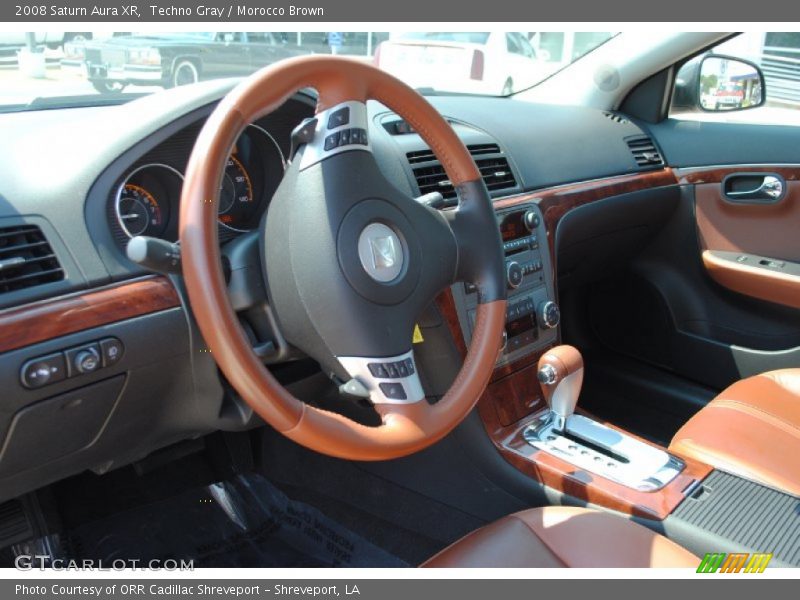 Techno Gray / Morocco Brown 2008 Saturn Aura XR