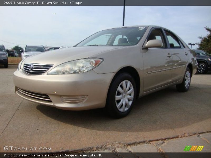 Desert Sand Mica / Taupe 2005 Toyota Camry LE