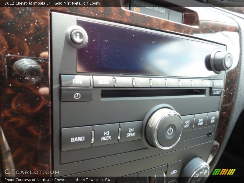 Controls of 2012 Impala LT