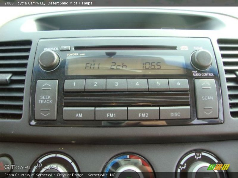 Desert Sand Mica / Taupe 2005 Toyota Camry LE
