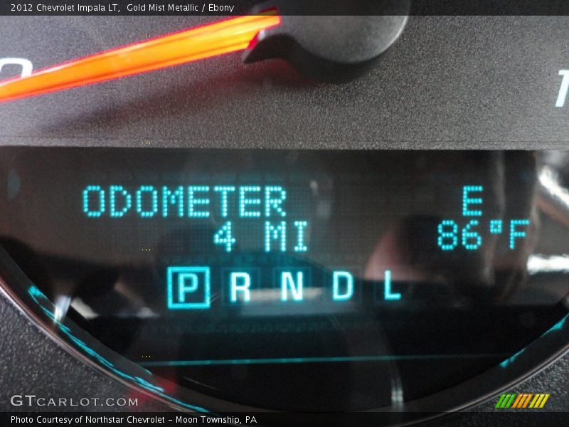 Gold Mist Metallic / Ebony 2012 Chevrolet Impala LT