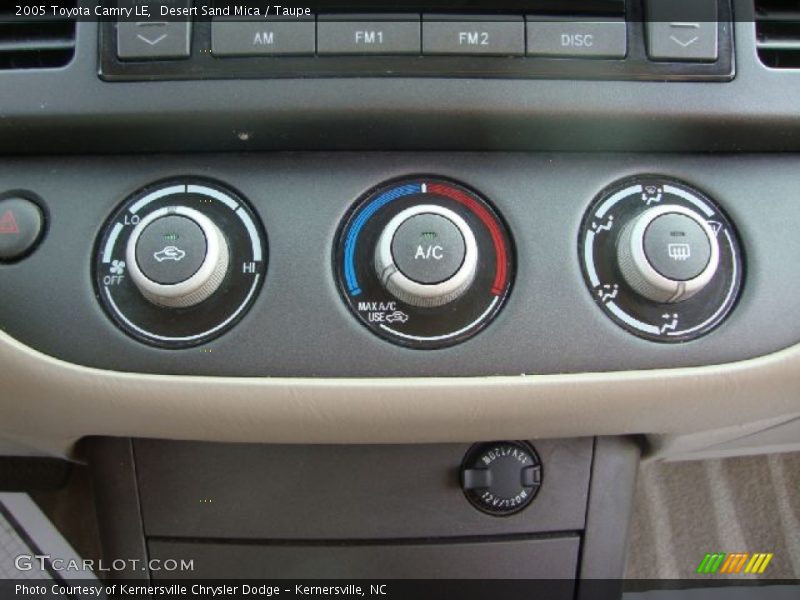 Desert Sand Mica / Taupe 2005 Toyota Camry LE