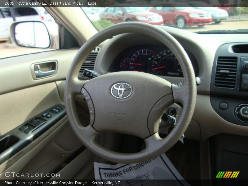 Desert Sand Mica / Taupe 2005 Toyota Camry LE