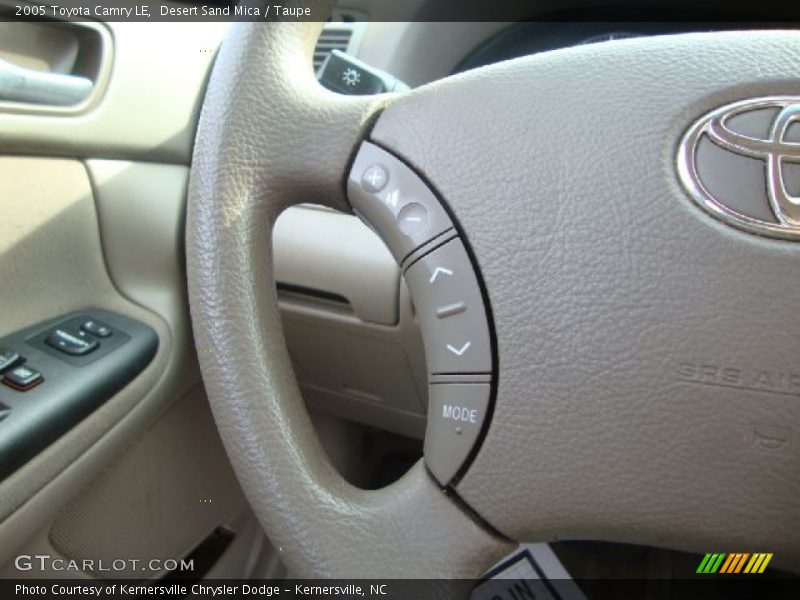 Desert Sand Mica / Taupe 2005 Toyota Camry LE