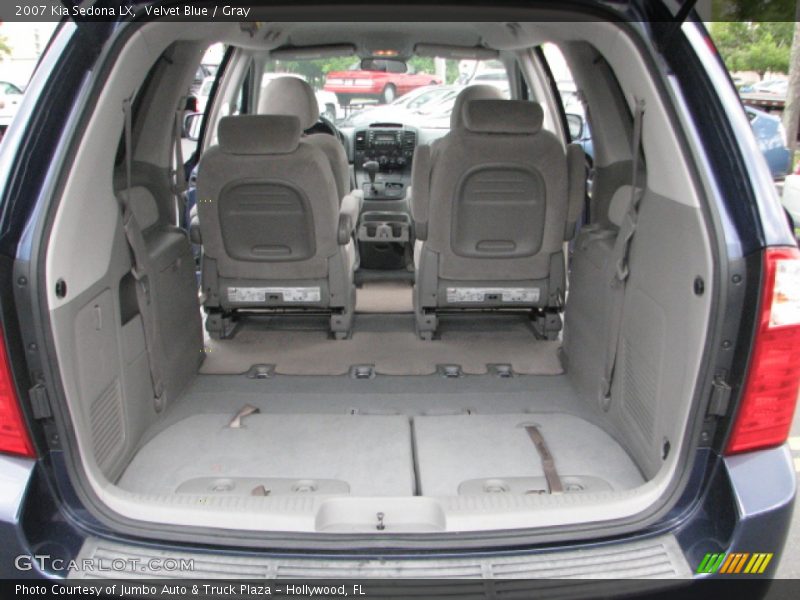 Velvet Blue / Gray 2007 Kia Sedona LX