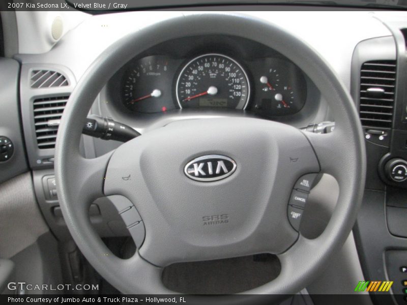 Velvet Blue / Gray 2007 Kia Sedona LX