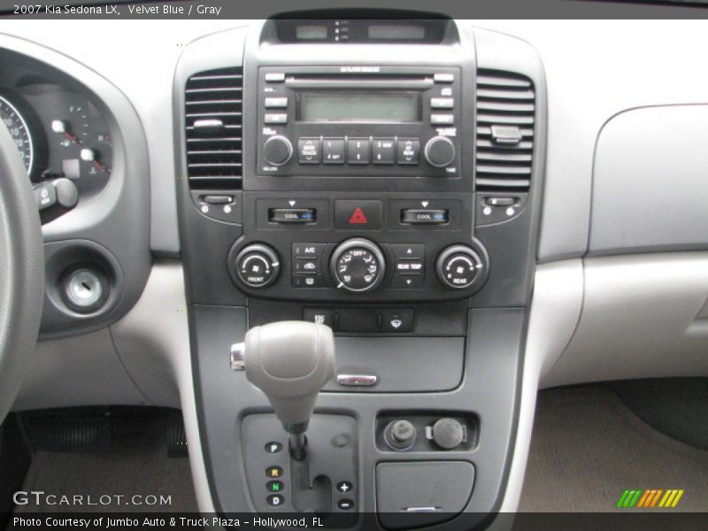Velvet Blue / Gray 2007 Kia Sedona LX