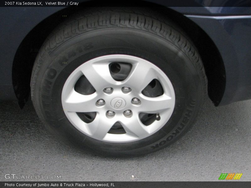 Velvet Blue / Gray 2007 Kia Sedona LX