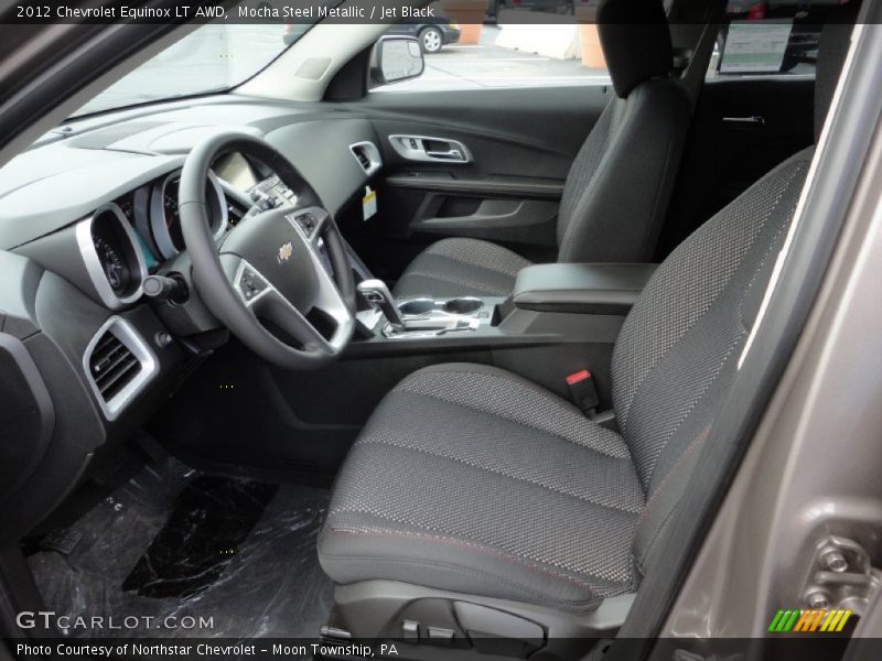  2012 Equinox LT AWD Jet Black Interior