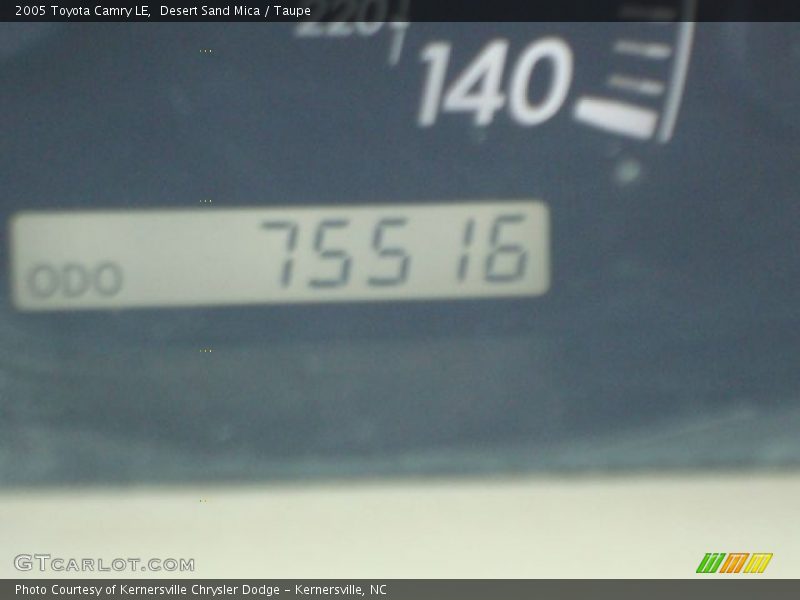 Desert Sand Mica / Taupe 2005 Toyota Camry LE