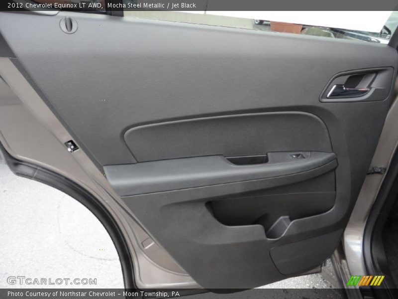Mocha Steel Metallic / Jet Black 2012 Chevrolet Equinox LT AWD