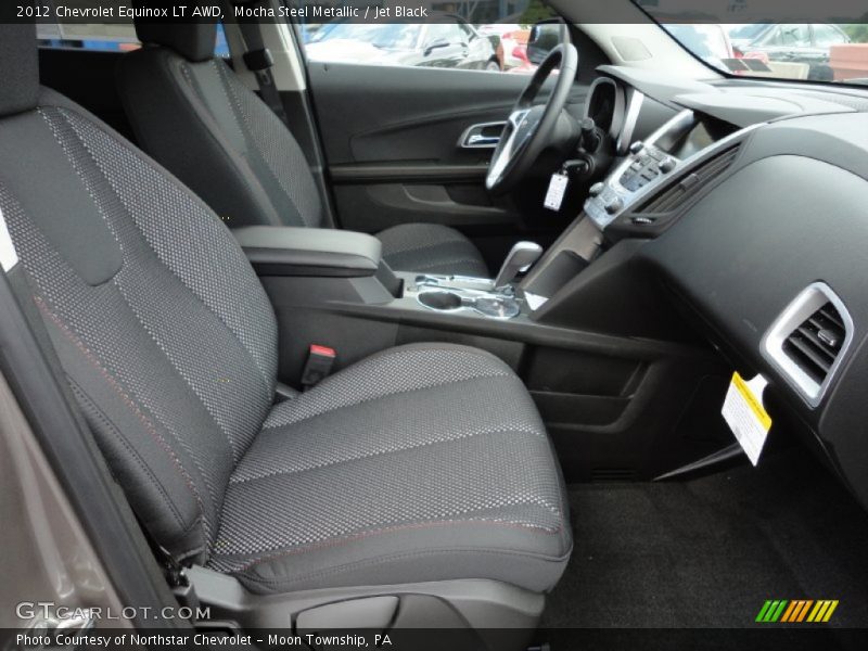  2012 Equinox LT AWD Jet Black Interior