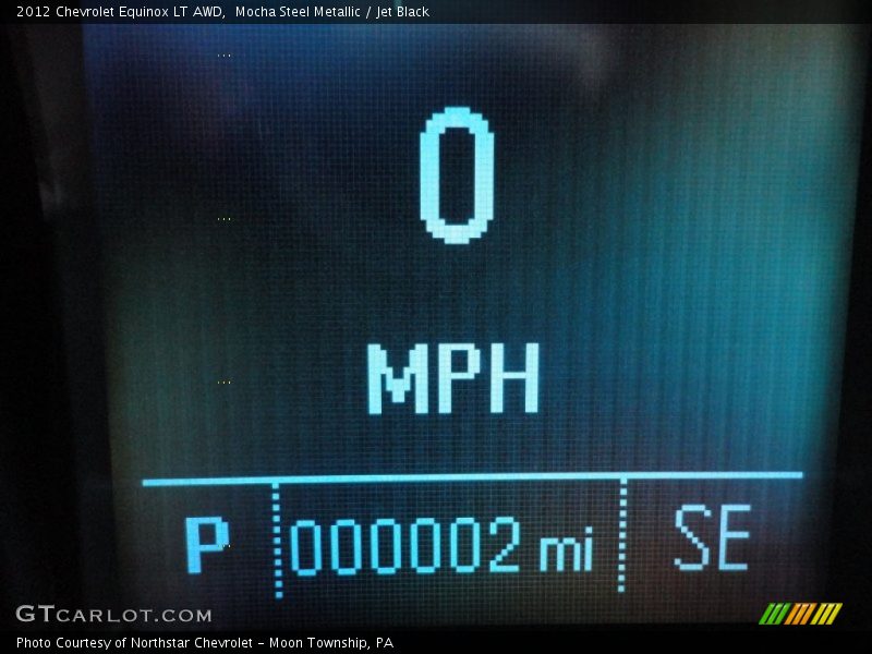 Mocha Steel Metallic / Jet Black 2012 Chevrolet Equinox LT AWD