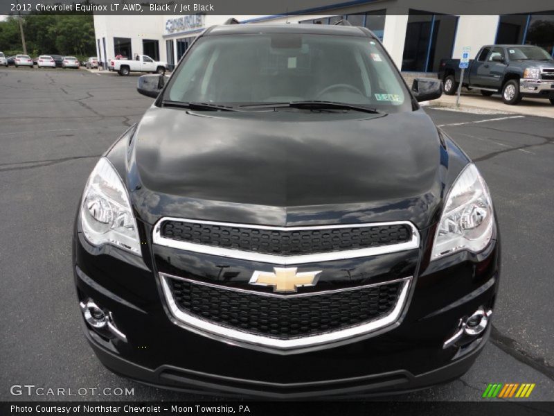 Black / Jet Black 2012 Chevrolet Equinox LT AWD