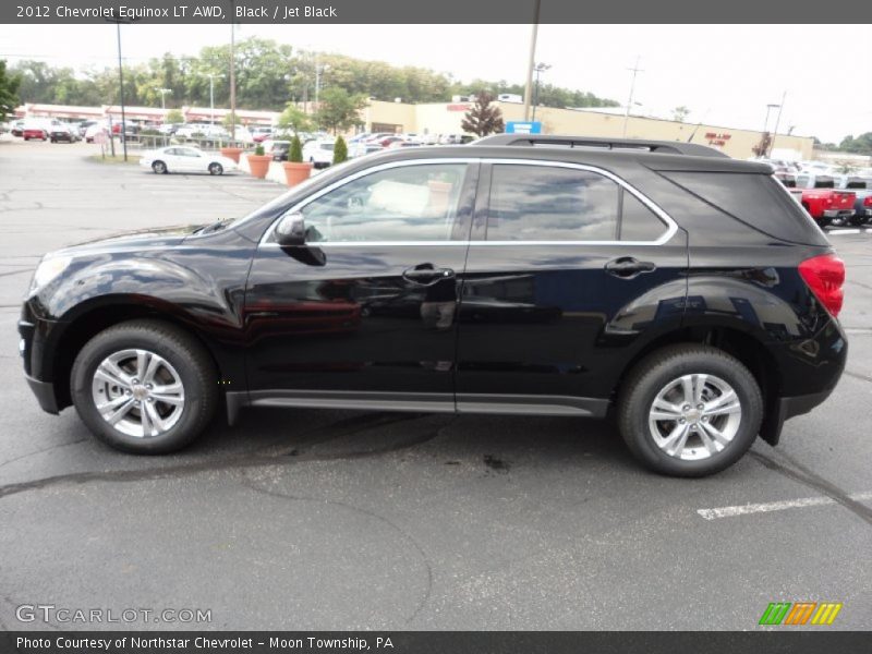 Black / Jet Black 2012 Chevrolet Equinox LT AWD