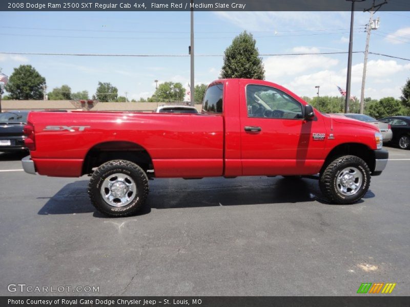  2008 Ram 2500 SXT Regular Cab 4x4 Flame Red