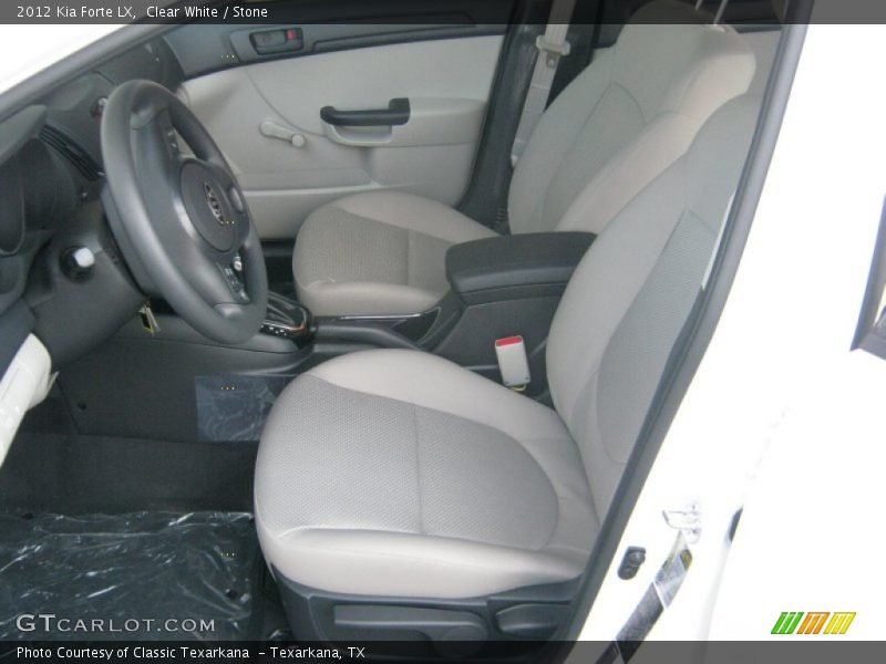  2012 Forte LX Stone Interior