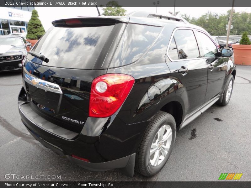 Black / Jet Black 2012 Chevrolet Equinox LT AWD