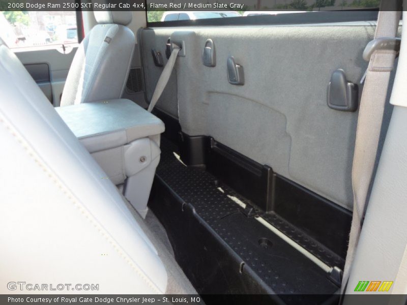 Flame Red / Medium Slate Gray 2008 Dodge Ram 2500 SXT Regular Cab 4x4
