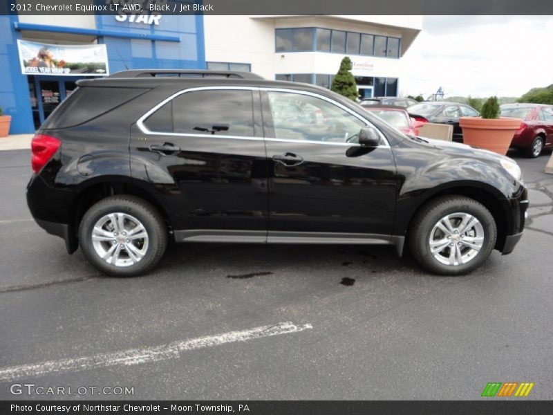 Black / Jet Black 2012 Chevrolet Equinox LT AWD