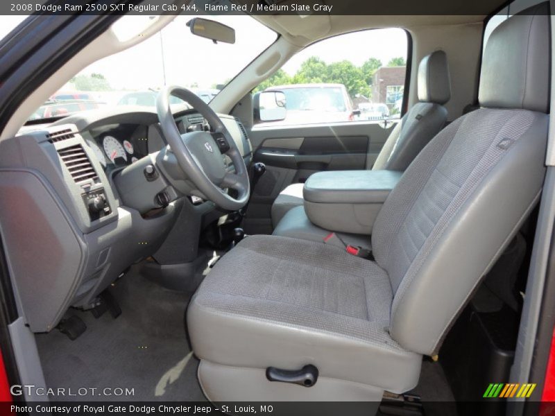  2008 Ram 2500 SXT Regular Cab 4x4 Medium Slate Gray Interior
